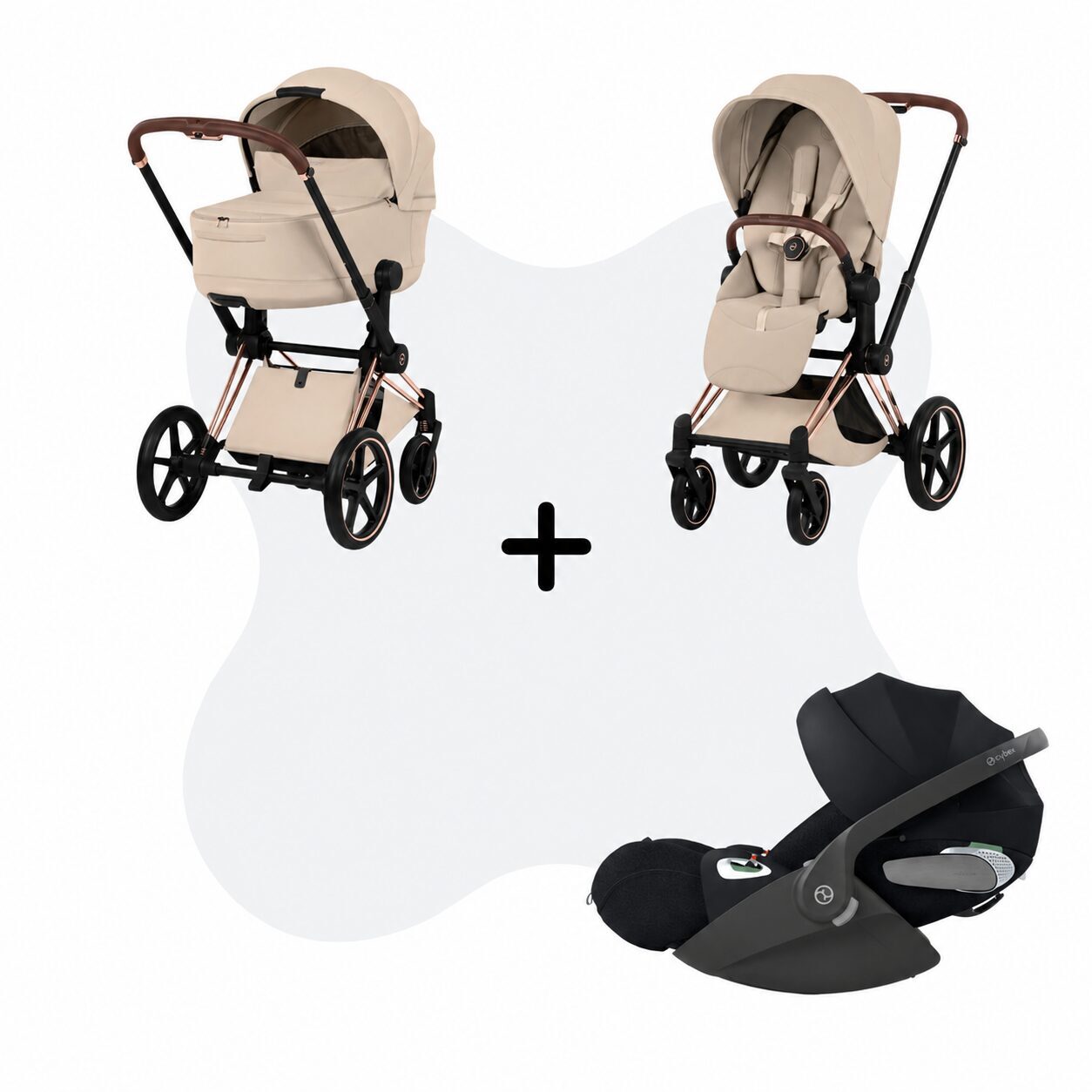 (Jauni) CYBEX Priam 5 Style Collection
