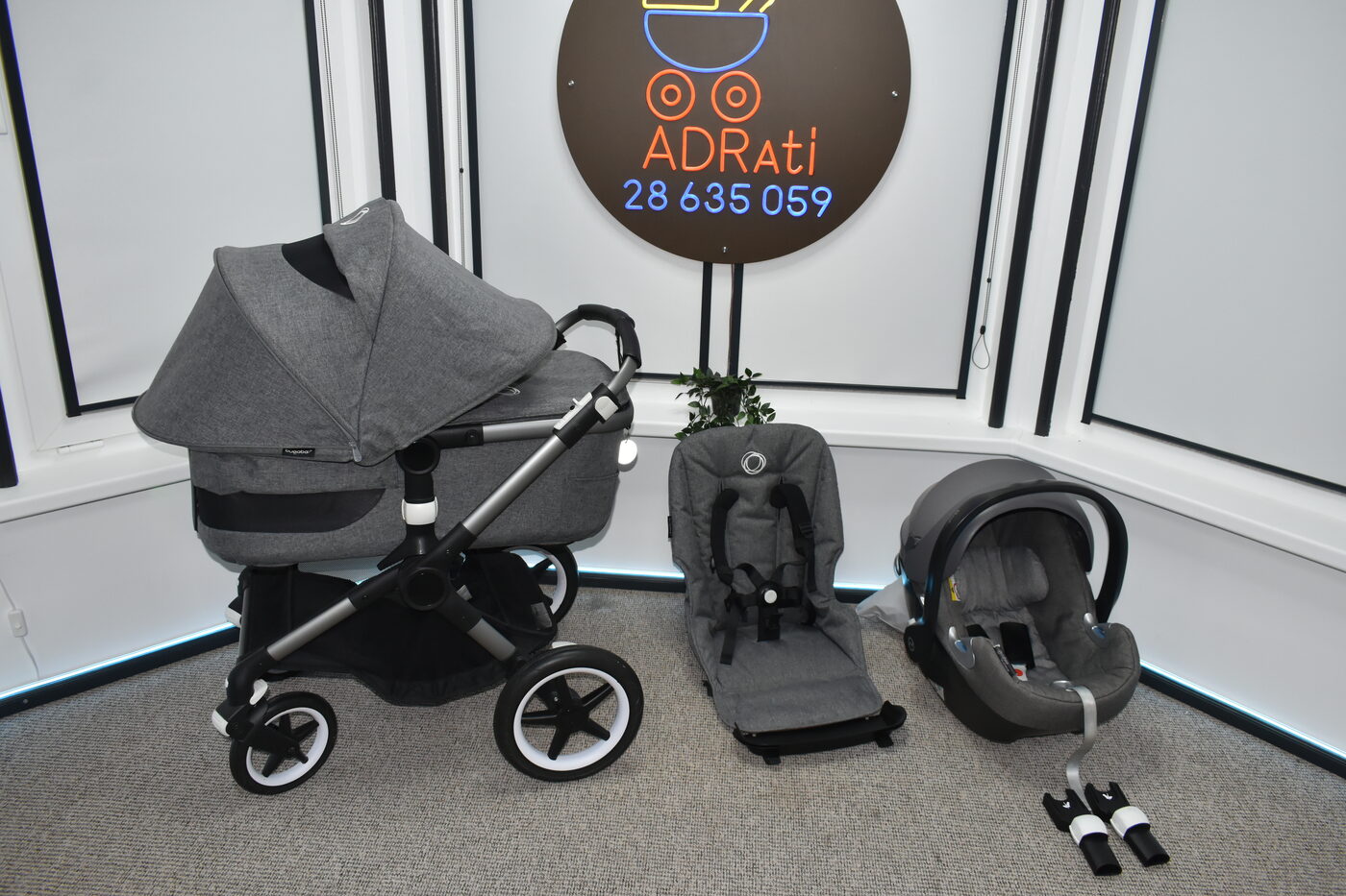 (Lietoti) Bugaboo Fox3 Frame Graphite 3