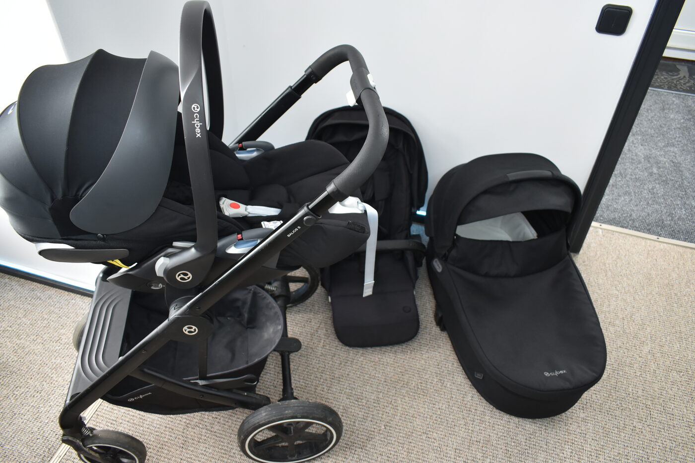(Lietoti) Cybex Balios S Lux Black