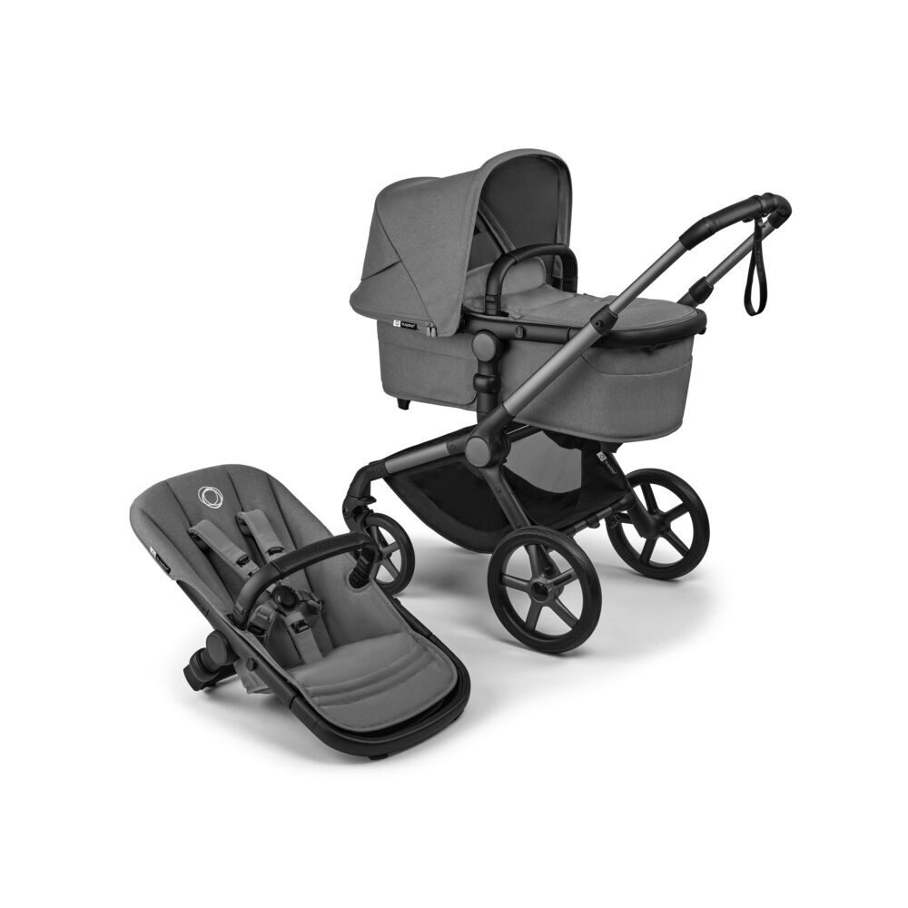 (Jauni) Bugaboo Fox 5 Renew Black