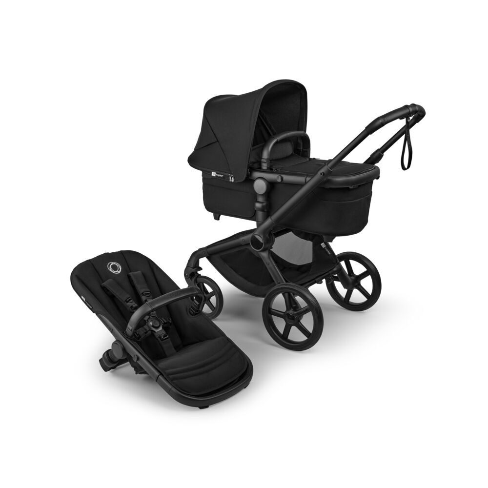 (Jauni) Bugaboo Fox 5 Renew Black