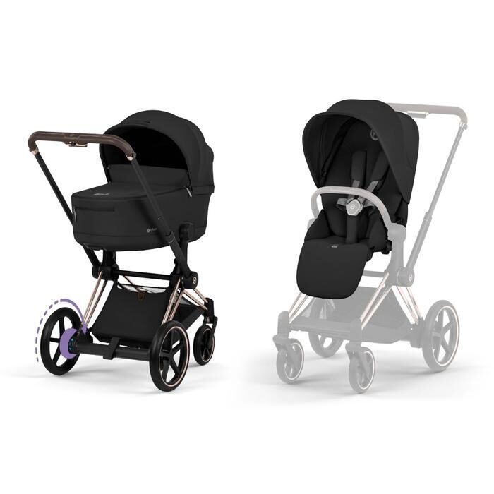 (Jauni) Cybex e-Priam 5 Comfort Sepia