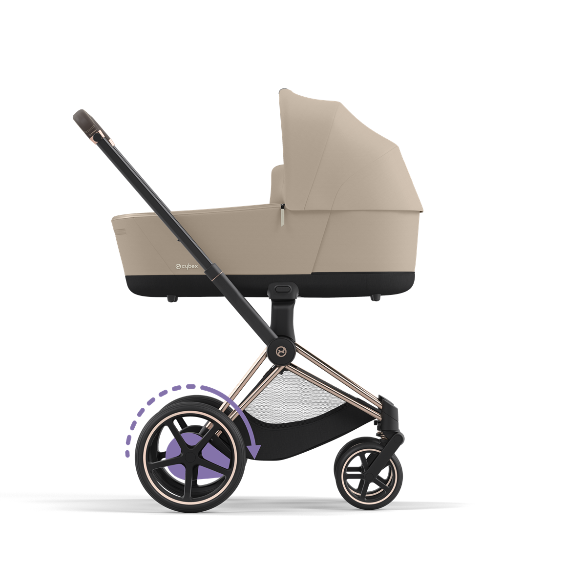 (Jauni) Cybex E-Priam 4.0 Rose