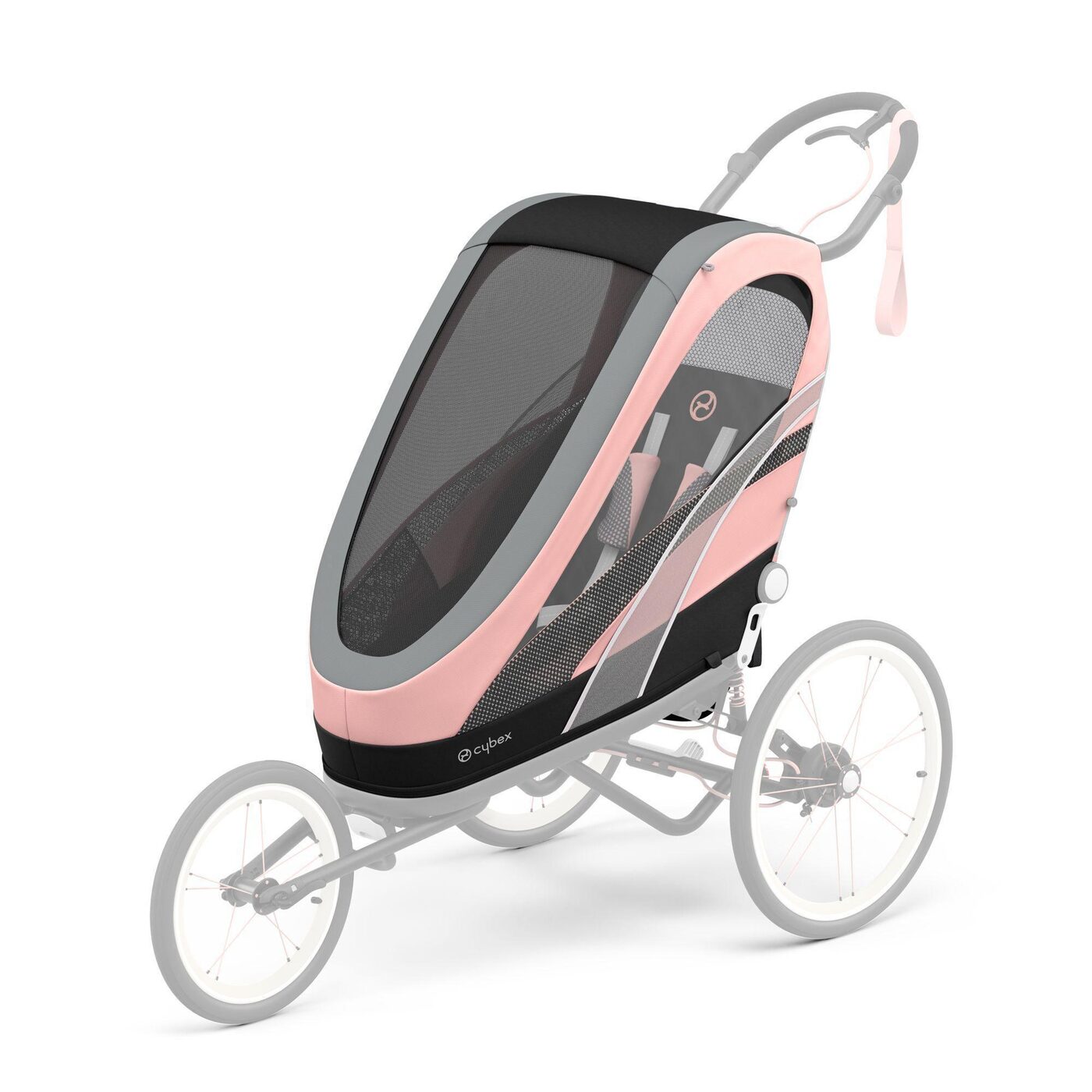 (Jauns) Cybex Zeno sēdekļa audums, Silver